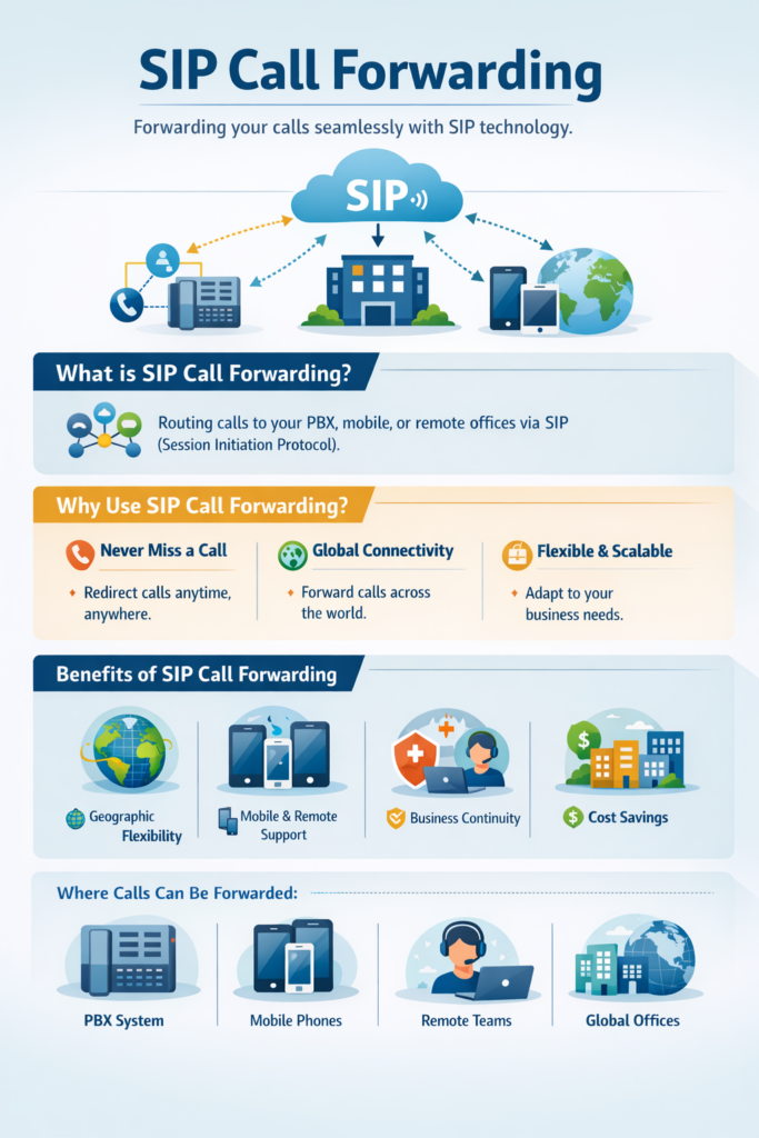 SIP Call Forwarding to PBX